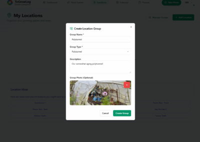 Example Group Location